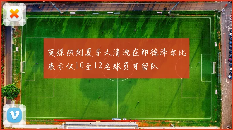 英媒热刺夏季大清洗在即德泽尔比表示仅10至12名球员可留队